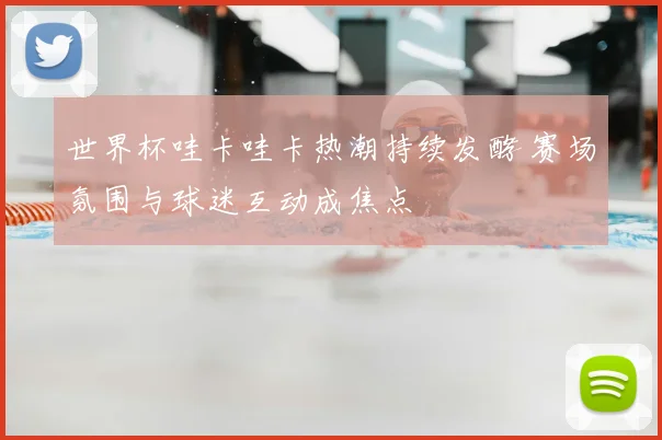 世界杯哇卡哇卡热潮持续发酵 赛场氛围与球迷互动成焦点